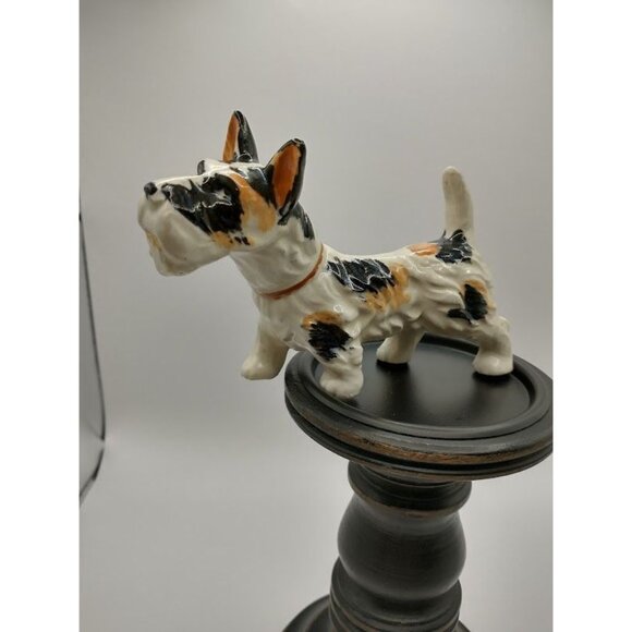 Vintage 1950s Ceramic Terrier Scotty Dog Figurine - Picture 7 of 9